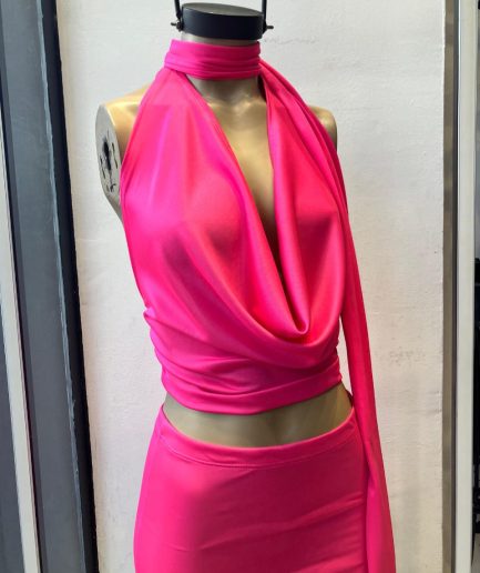 Top fluor buche bufanda