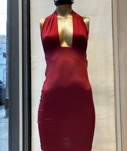 Vestido micro corpiño para atar