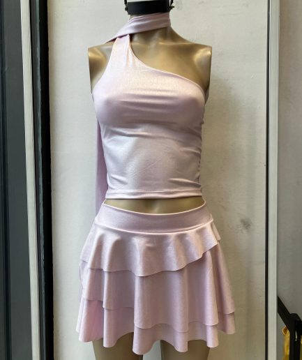 Pollera foil volado