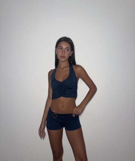 Top micro taza frunce