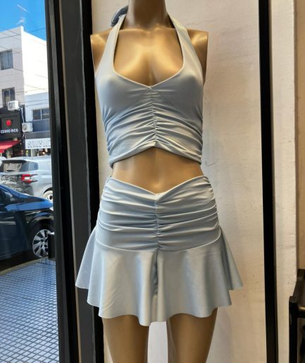 Top micro taza frunce