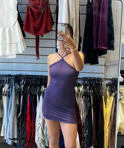 Vestido micro triangulo esp cavado