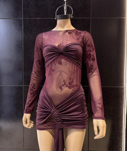Vestido tul flok pasacinto